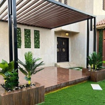 تركيب المظلات