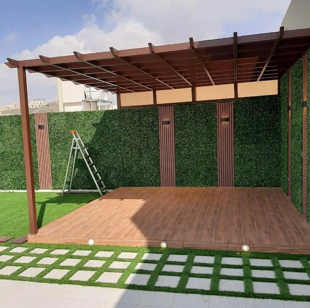 تركيب المظلات