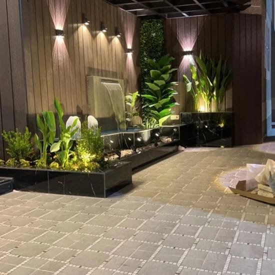 تركيب المظلات